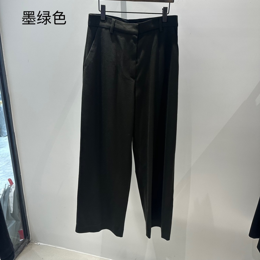JANE BIRKIN東大門㊣實拍女裝新款時尚職業真品休閑褲羊毛JANE BIRKIN設計師品牌休閑褲