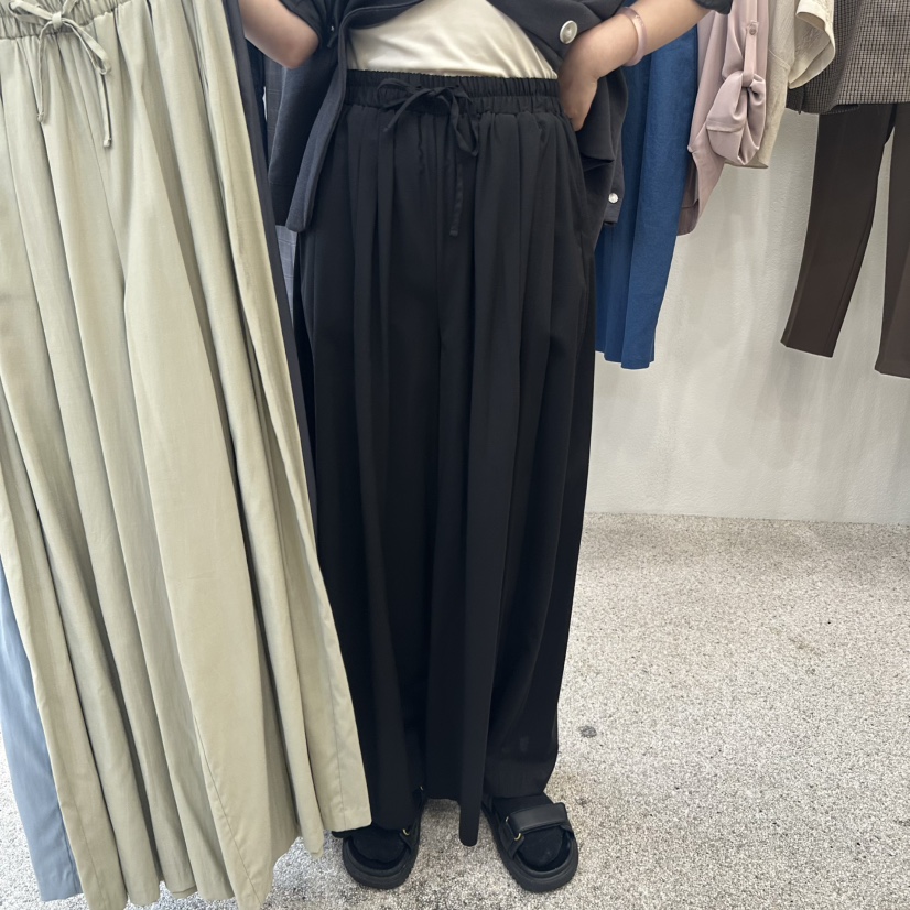 FUNNY POWDER東大門㊣實拍女裝新品時尚休閑推薦休閑褲亞麻THE FUNNY休閑褲圖色5