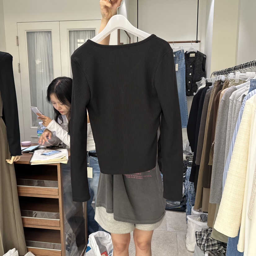 LE AHICON東大門㊣代購女裝新品真品時尚人氣長袖T恤羊毛衫Le Ahicon長袖T恤
