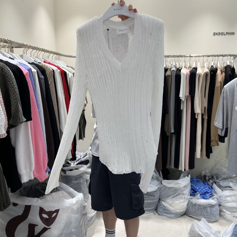 ENDOLPHIN東大門㊣實拍女士新品人氣推薦熱賣時尚真品針織衫ENDOLPHIN針織衫
