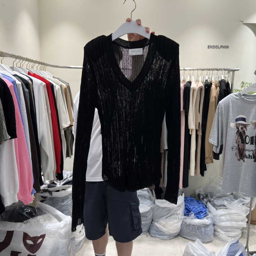 ENDOLPHIN東大門㊣實拍女士新品人氣推薦熱賣時尚真品針織衫ENDOLPHIN針織衫圖色4