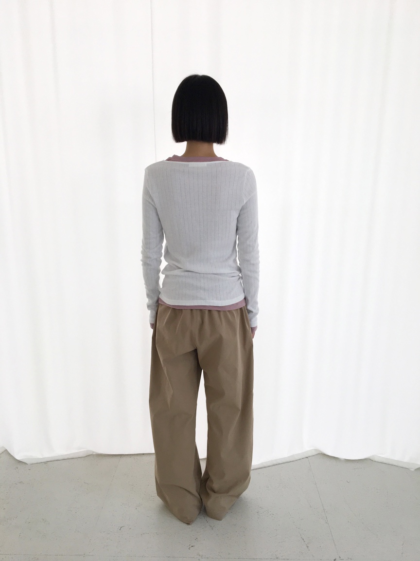 CCW東大門㊣實拍女士新品真品熱賣時尚職業休閑人氣長袖T恤CCW--NYUNYU長袖T恤