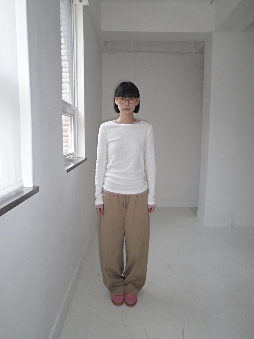 CCW東大門㊣實拍女士新品真品熱賣時尚職業休閑人氣長袖T恤CCW--NYUNYU長袖T恤