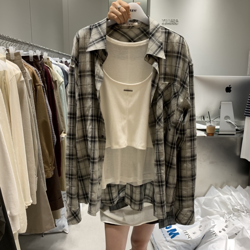 NUESE韓國代購㊣女裝新款真品時尚推薦熱賣襯衫蕾絲衫不含內搭NUESE襯衫/蕾絲衫
