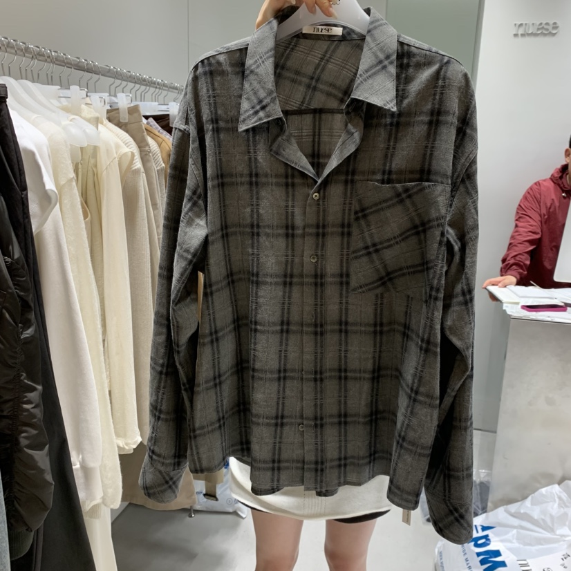 NUESE韓國代購㊣女裝新款真品時尚推薦熱賣襯衫蕾絲衫不含內搭NUESE襯衫/蕾絲衫圖色3