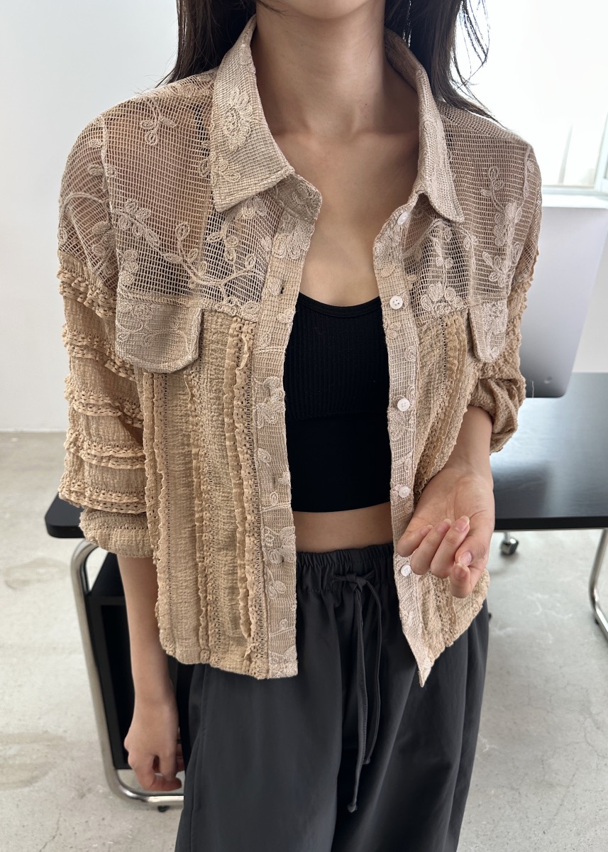 CLASSY-O東大門㊣直郵女士新款休閑時尚推薦職業襯衫蕾絲衫CLASSY-O襯衫/蕾絲衫
