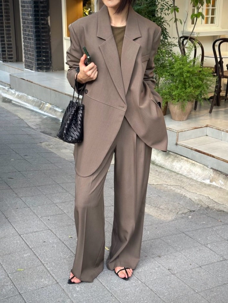 HEIZE東大門㊣直郵女裝新款人氣職業休閑時尚真品25秋冬休閑褲HEIZE休閑褲
