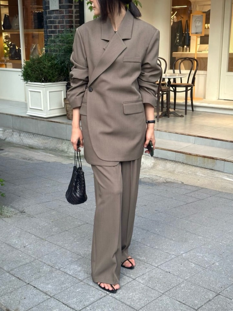 HEIZE東大門㊣直郵女裝新款人氣職業休閑時尚真品25秋冬休閑褲HEIZE休閑褲