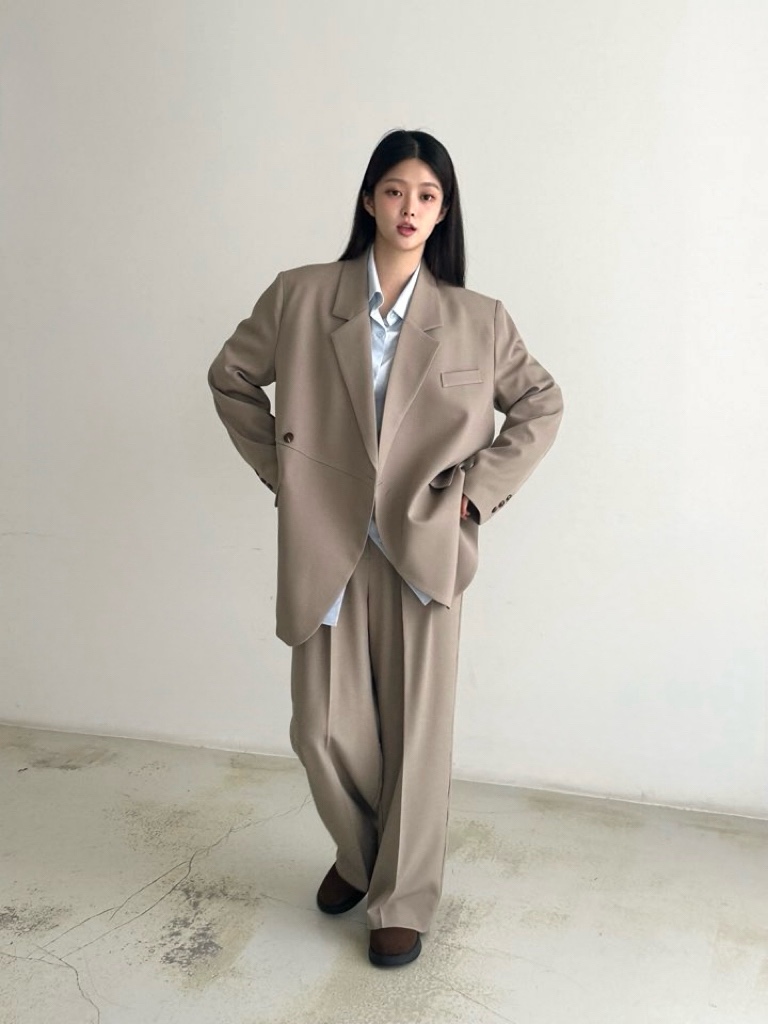 HEIZE東大門㊣直郵女裝新款人氣職業休閑時尚真品25秋冬休閑褲HEIZE休閑褲