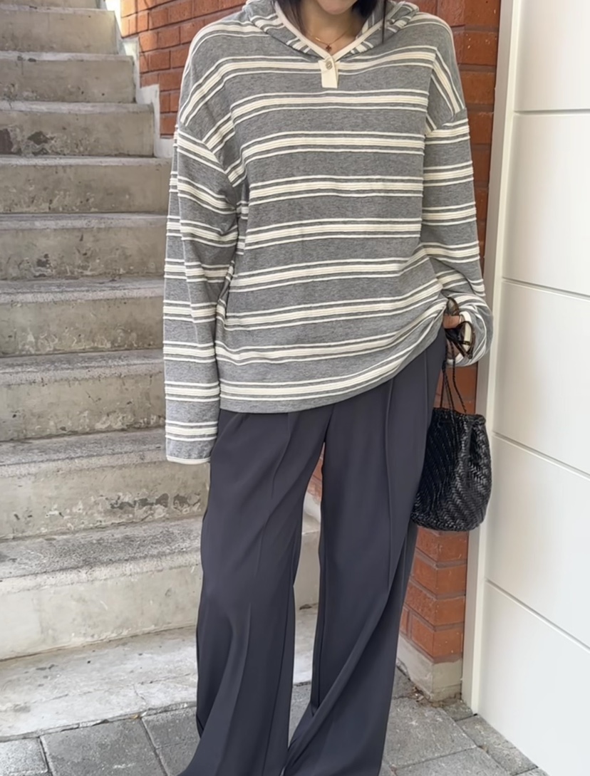 HEIZE韓國直郵㊣女裝新款熱賣休閑25秋冬推薦人氣職業真品T恤HEIZET恤