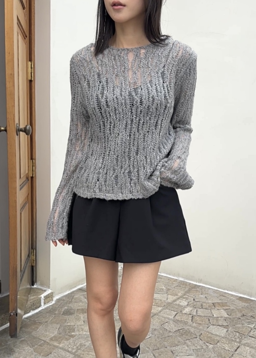 CLASSY-O東大門㊣實拍女裝新品職業休閑25秋冬真品熱賣針織衫CLASSY-O針織衫
