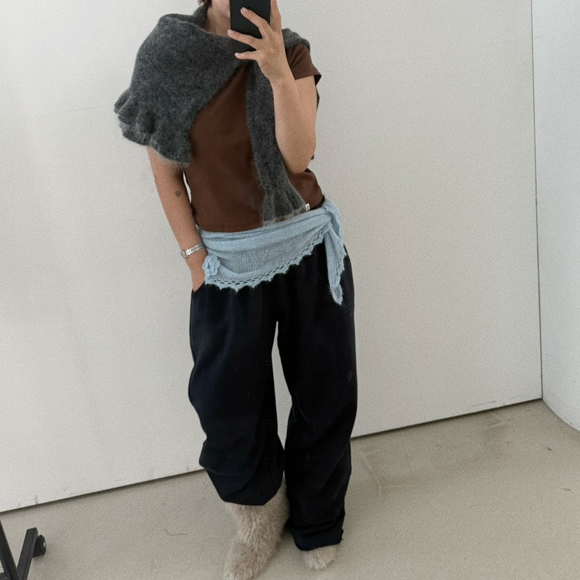 OLI SEOUL東大門㊣代購女裝新品熱賣休閑推薦真品時尚休閑褲OLI SEOUL休閑褲