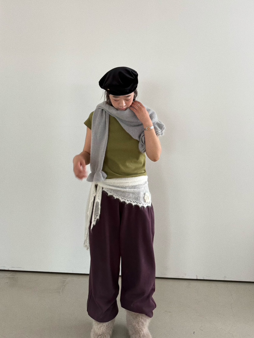 OLI SEOUL東大門㊣代購女裝新品熱賣休閑推薦真品時尚休閑褲OLI SEOUL休閑褲