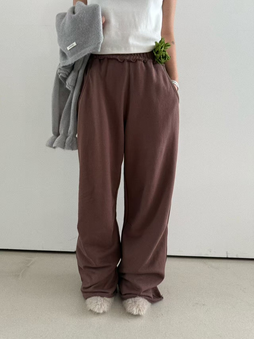 OLI SEOUL東大門㊣代購女裝新品熱賣休閑推薦真品時尚休閑褲OLI SEOUL休閑褲