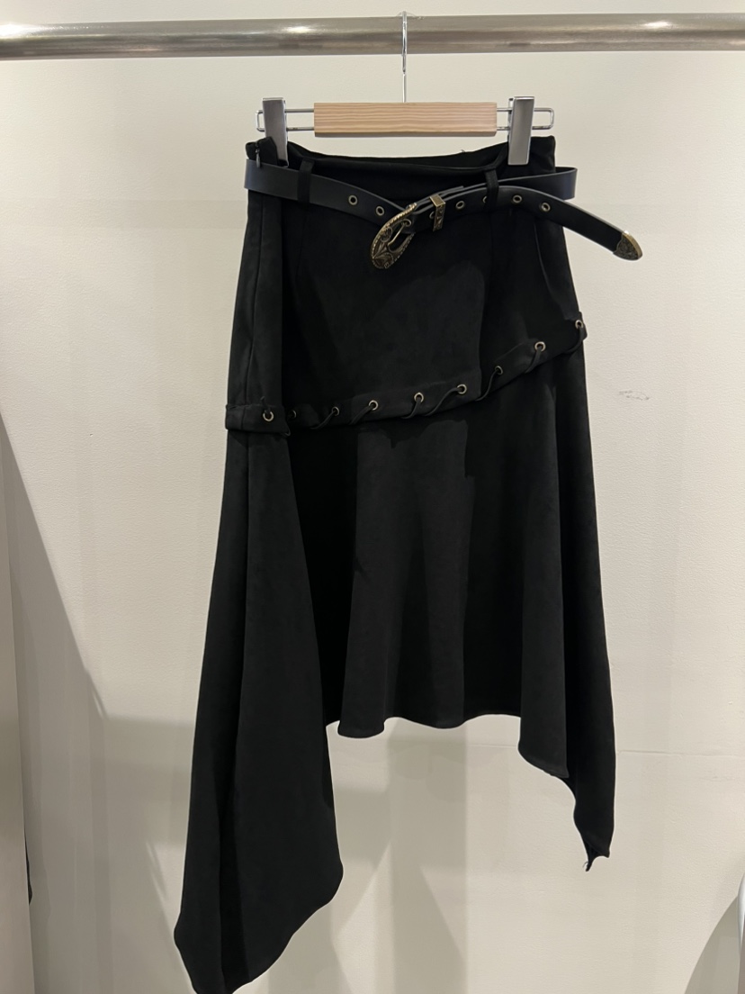 MENTOR東大門㊣實拍女士新品時尚推薦休閑半身裙中短裙含腰帶MENTOR半身裙/中短裙圖色2