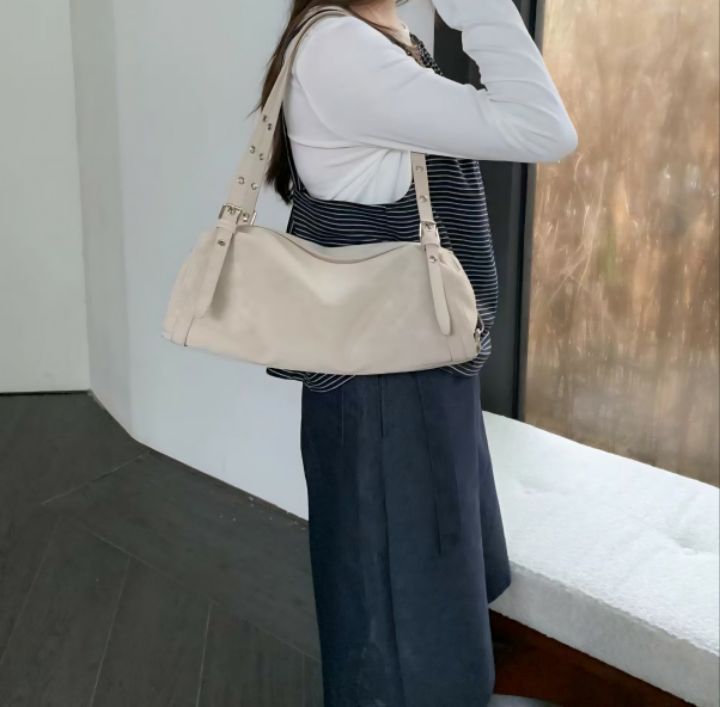 TROUVAILLE東大門㊣直郵女裝新款熱賣職業人氣25秋冬單肩斜跨包TROUVAILLE單肩/斜跨包