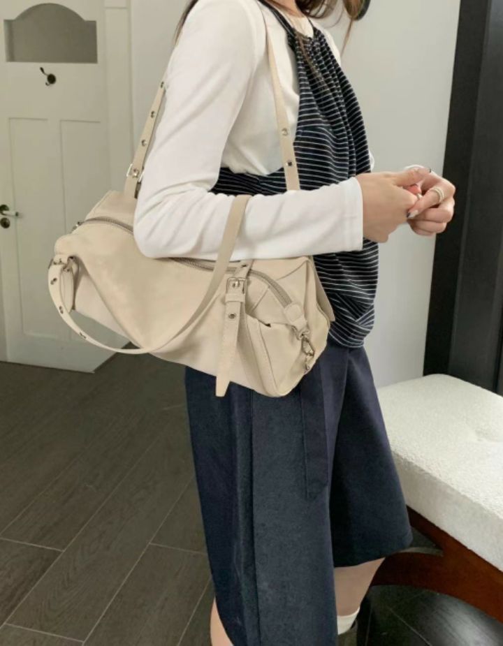 TROUVAILLE東大門㊣直郵女裝新款熱賣職業人氣25秋冬單肩斜跨包TROUVAILLE單肩/斜跨包
