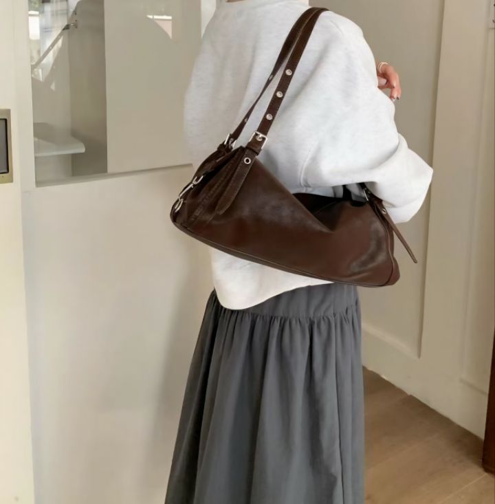 TROUVAILLE東大門㊣直郵女裝新款熱賣職業人氣25秋冬單肩斜跨包TROUVAILLE單肩/斜跨包