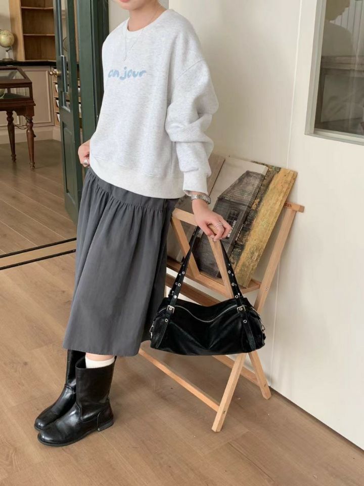 TROUVAILLE東大門㊣直郵女裝新款熱賣職業人氣25秋冬單肩斜跨包TROUVAILLE單肩/斜跨包