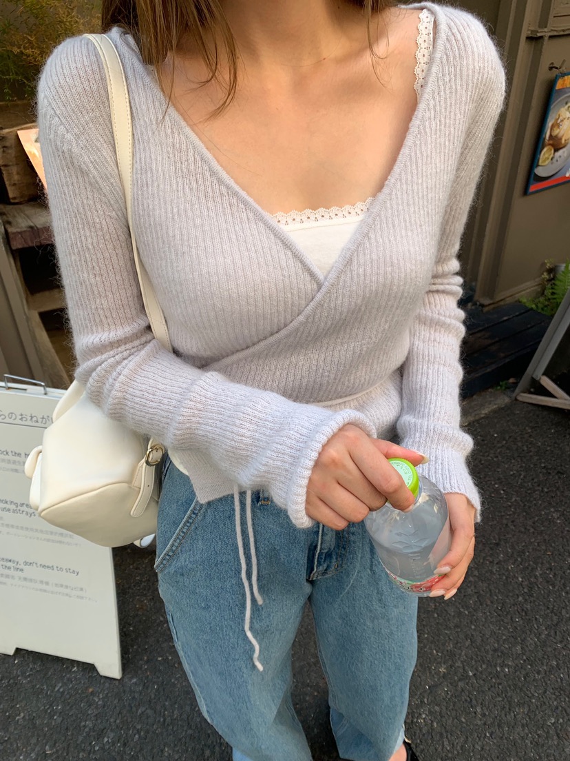 RIETTE韓國代購㊣女裝新款熱賣職業真品時尚休閑推薦針織衫RIETTE針織衫