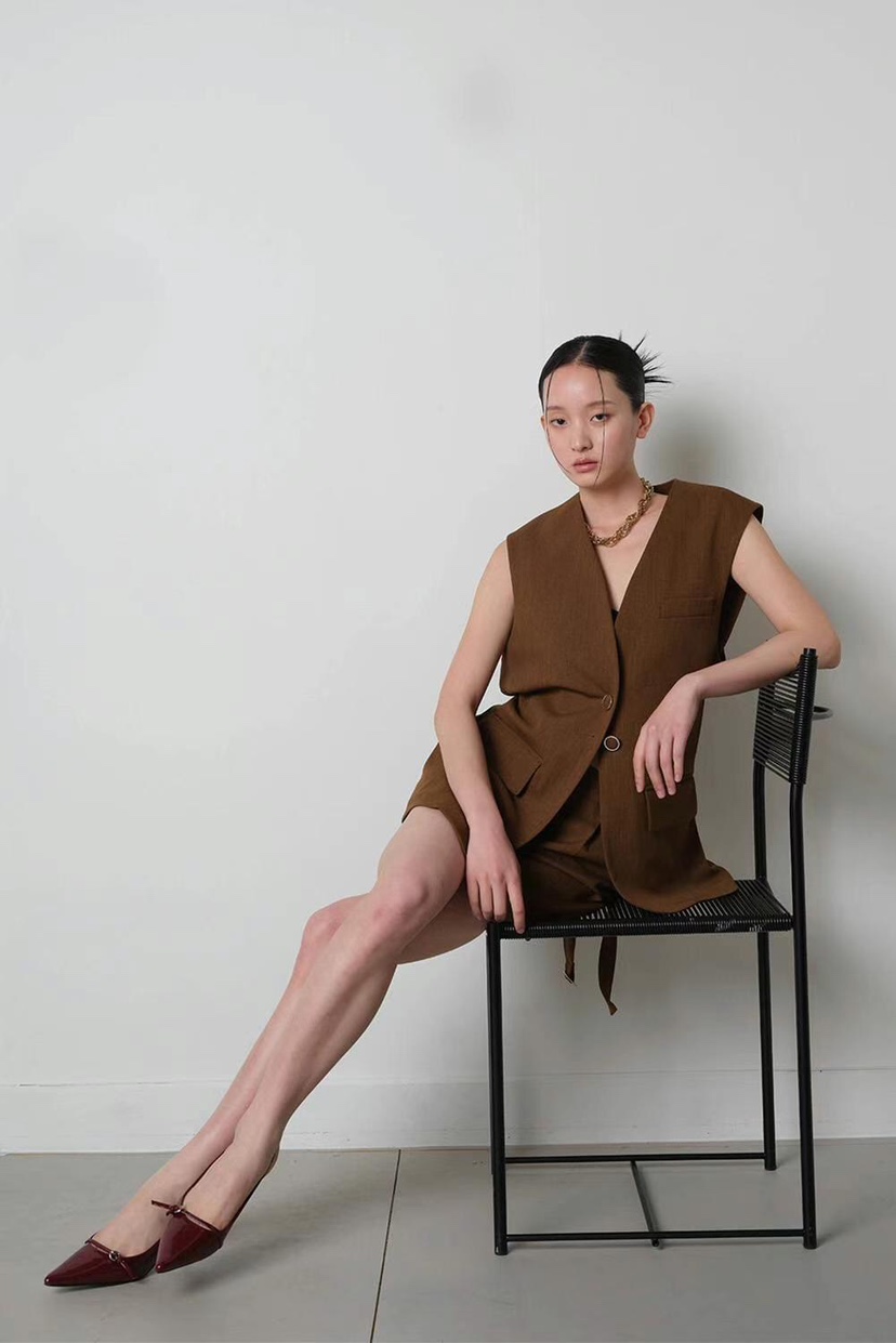 GENTLE B/LOVENTINA韓國直郵㊣女士新品人氣25秋冬時尚馬甲GENTLE B/LOVENTINA馬甲