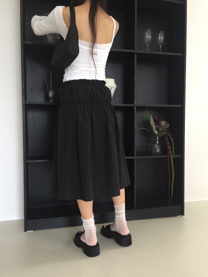 MOMENT韓國代購㊣女裝新款真品時尚25秋冬熱賣半身裙中短裙MOMENT/RECOVER半身裙/中短裙