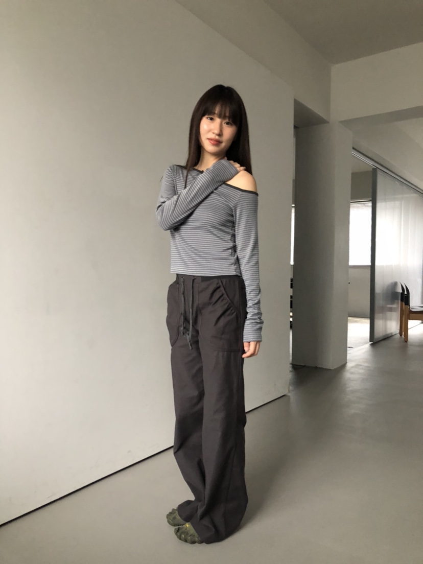 FLASH東大門㊣直郵女士新款熱賣休閑25秋冬推薦真品長袖T恤FLASH長袖T恤