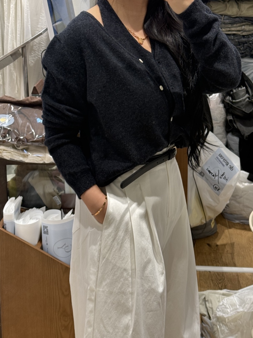DE GO YOU東大門㊣實拍女裝新品真品25秋冬熱賣時尚針織衫DE GO YOU針織衫