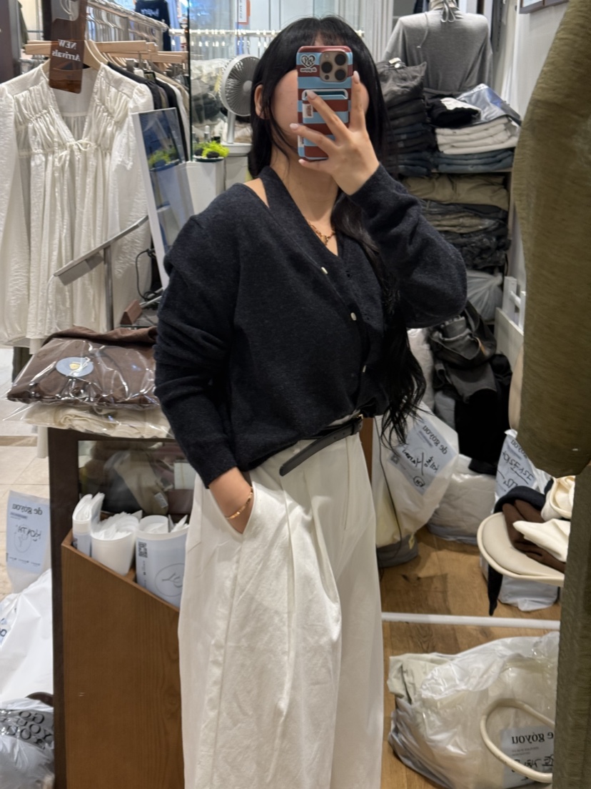 DE GO YOU東大門㊣實拍女裝新品真品25秋冬熱賣時尚針織衫DE GO YOU針織衫