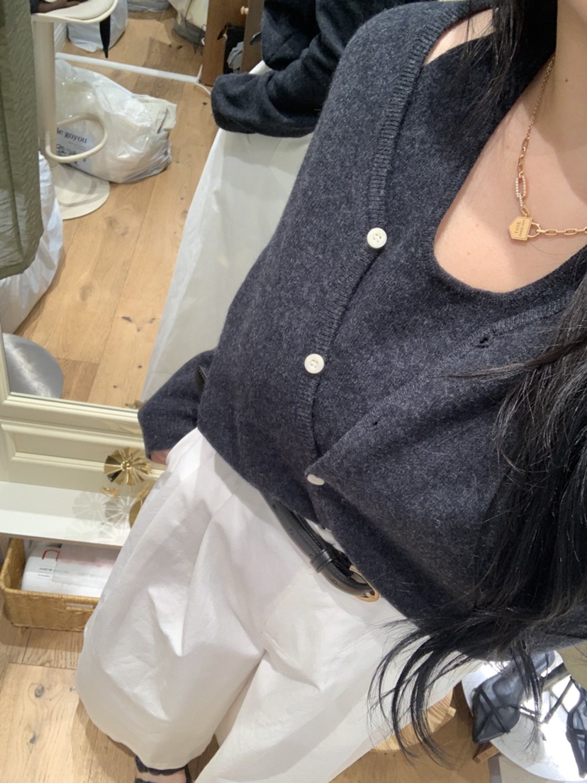 DE GO YOU東大門㊣實拍女裝新品真品25秋冬熱賣時尚針織衫DE GO YOU針織衫