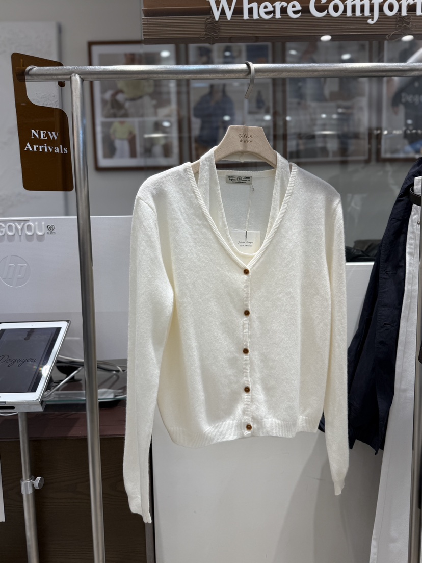 DE GO YOU東大門㊣實拍女裝新品真品25秋冬熱賣時尚針織衫DE GO YOU針織衫圖色3