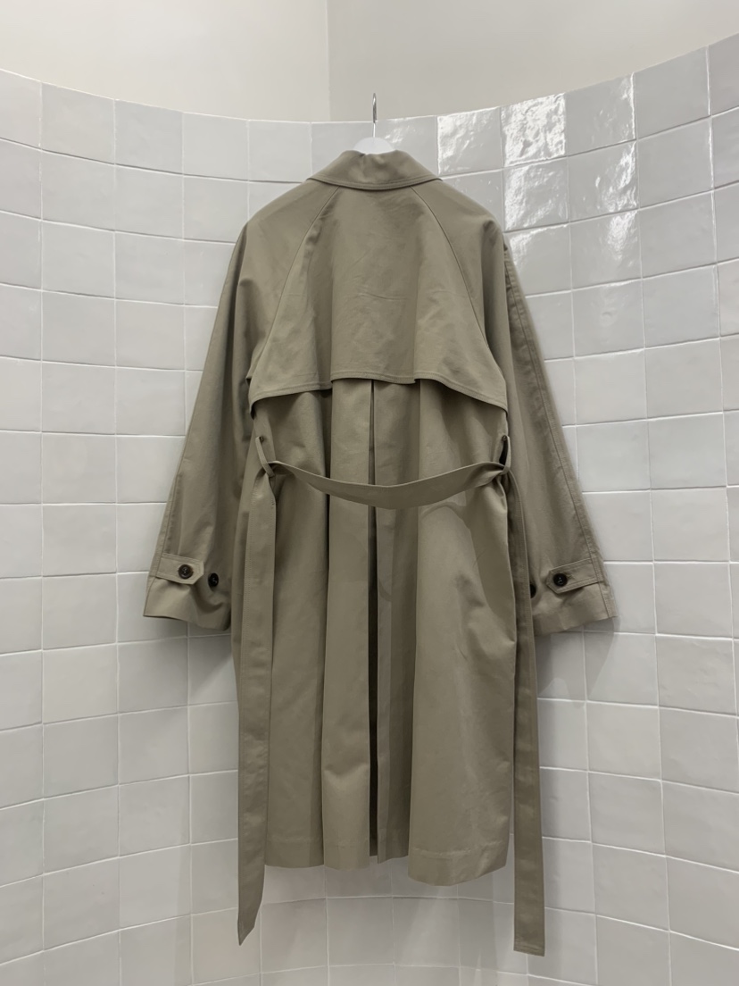 RIETTE東大門㊣代購女裝新品真品推薦熱賣休閑長款風衣含腰帶RIETTE長款風衣