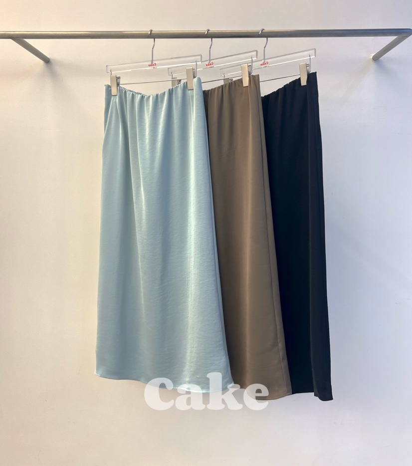 CAKE韓國代購㊣女裝新款25秋冬人氣休閑真品時尚熱賣推薦長裙CAKE長裙