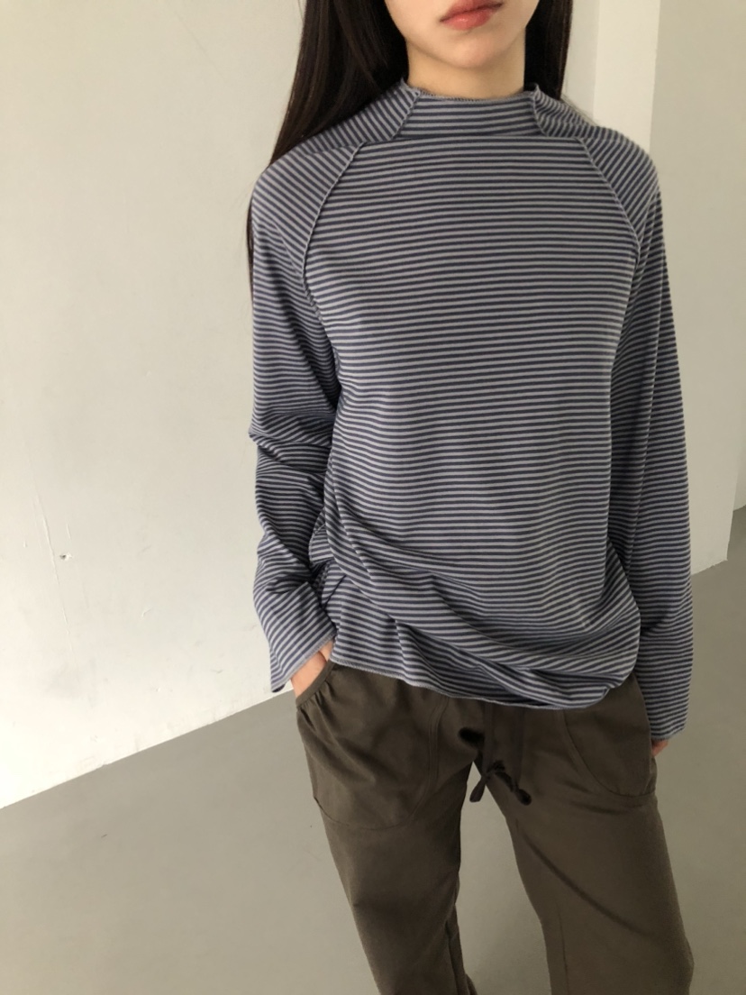 FLASH東大門㊣代購女士新品推薦真品熱賣時尚25秋冬長袖T恤高領FLASH長袖T恤