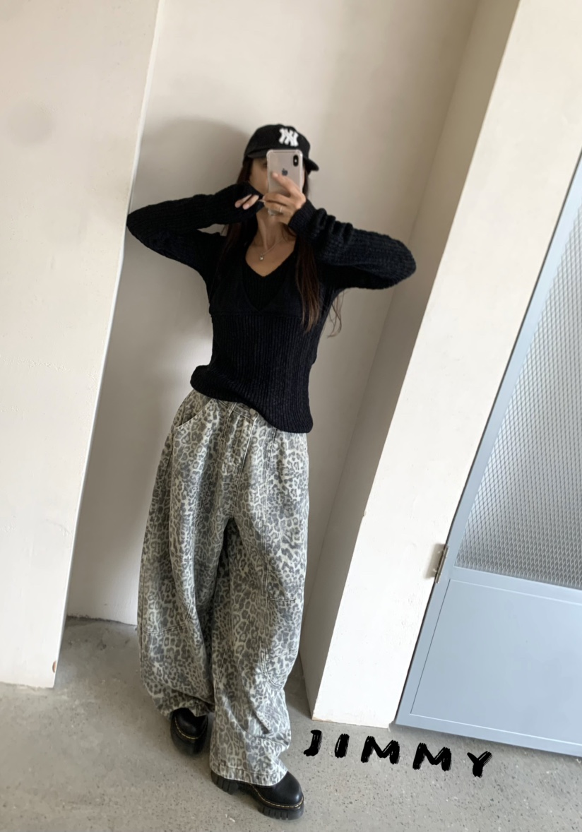 JIMMY韓國直郵㊣女裝新款人氣時尚休閑25秋冬真品職業針織衫JIMMY/REMAKE針織衫