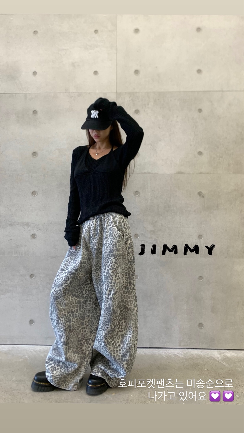 JIMMY韓國直郵㊣女裝新款人氣時尚休閑25秋冬真品職業針織衫JIMMY/REMAKE針織衫