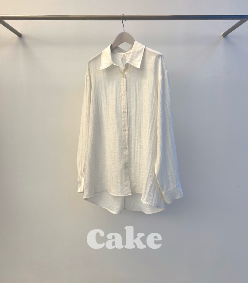 CAKE東大門㊣代購女裝新品休閑真品25秋冬熱賣職業襯衫蕾絲衫CAKE襯衫/蕾絲衫