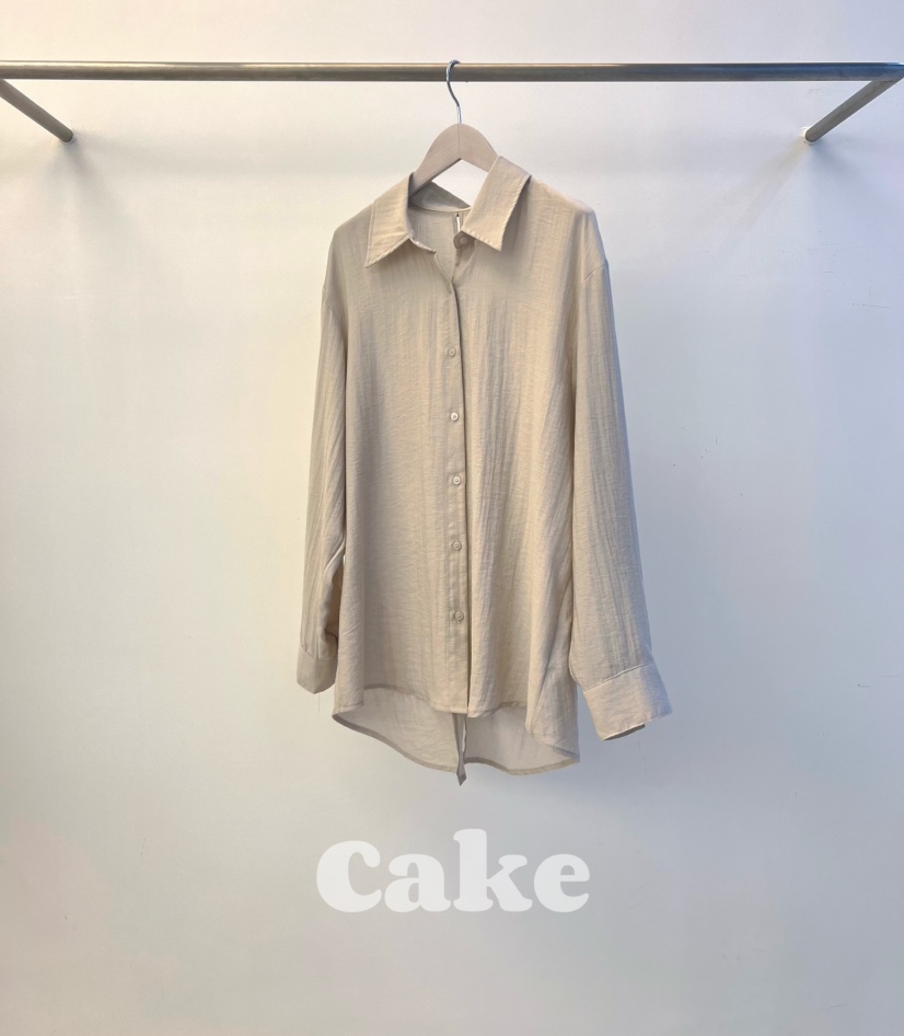 CAKE東大門㊣代購女裝新品休閑真品25秋冬熱賣職業襯衫蕾絲衫CAKE襯衫/蕾絲衫圖色2