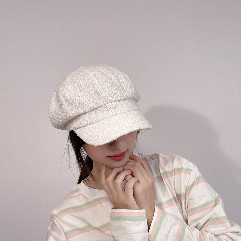 LOVELY HAT韓國代購㊣女裝新品推薦25秋冬人氣職業熱賣帽子LOVELY HAT帽子