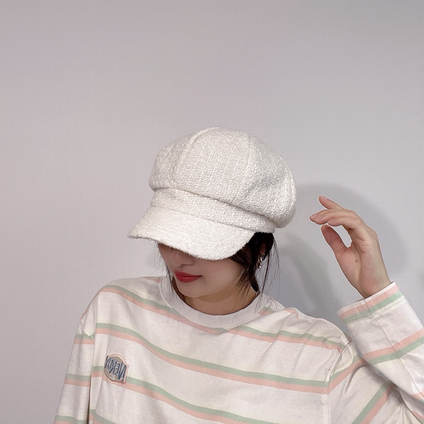LOVELY HAT韓國代購㊣女裝新品推薦25秋冬人氣職業熱賣帽子LOVELY HAT帽子圖色2