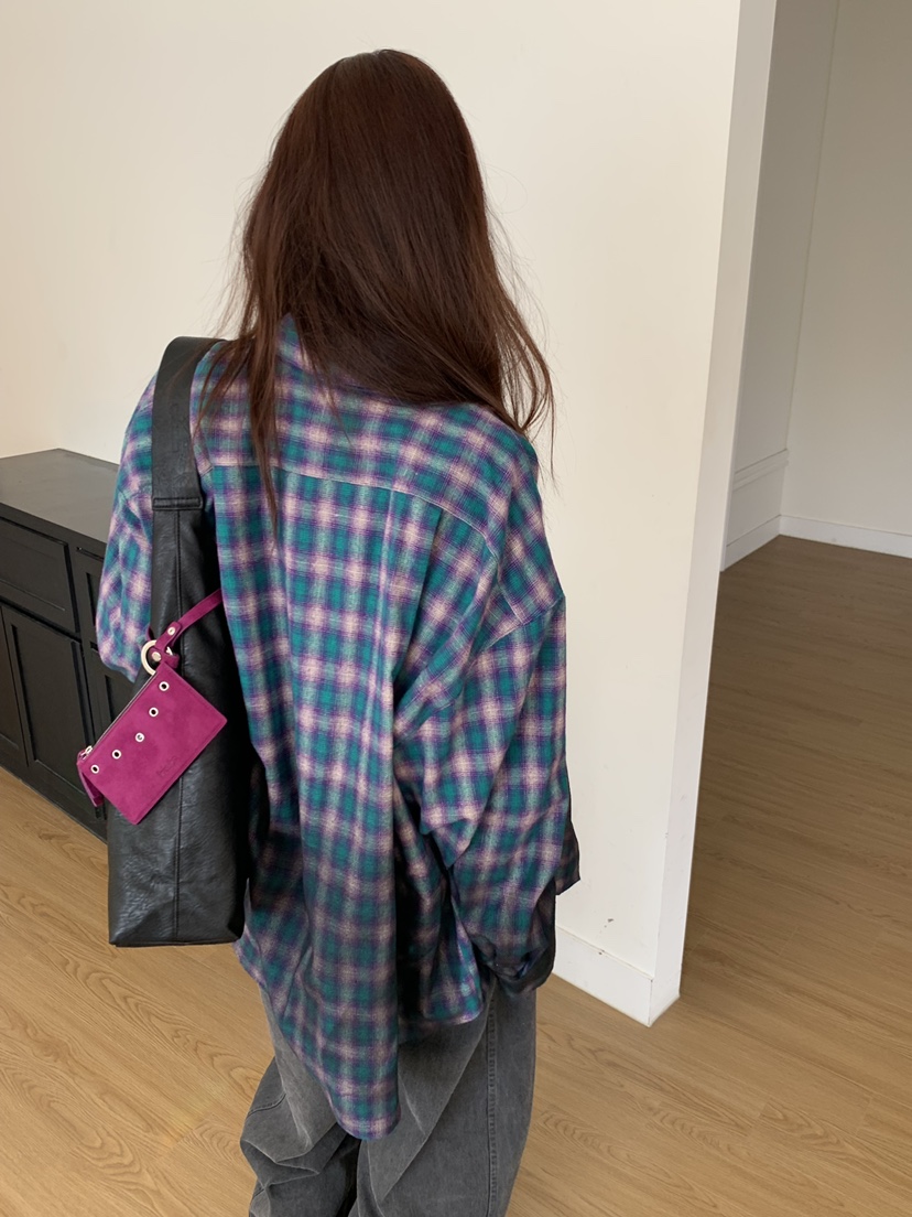 SUGAR CASE東大門㊣實拍女裝新品休閑25秋冬人氣襯衫蕾絲衫SUGAR CASE襯衫/蕾絲衫