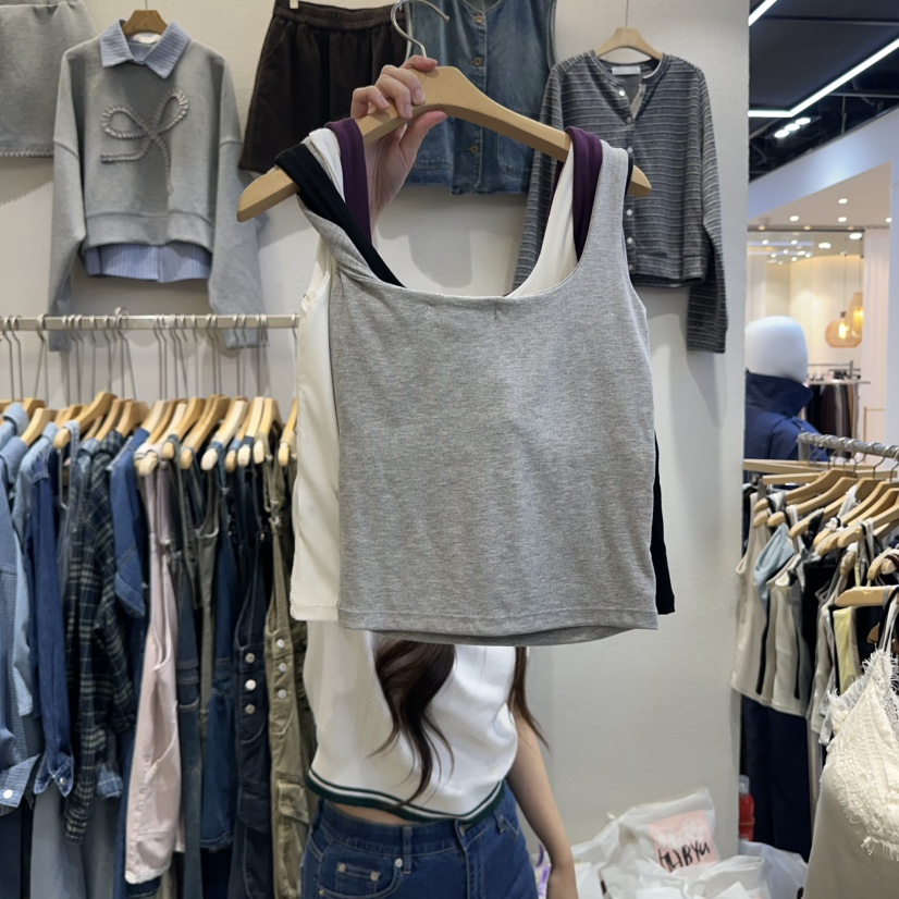 HIPTIQUE東大門㊣代購女士新品人氣真品25秋冬休閑吊帶背心HIPTIQUE吊帶/背心