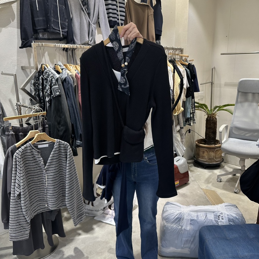 HIPTIQUE東大門㊣實拍女裝新款職業25秋冬熱賣休閑套裝套裝HIPTIQUE套裝