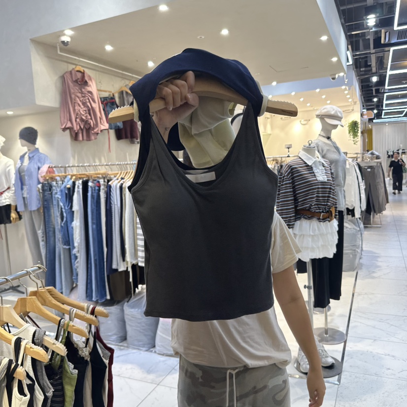 HIPTIQUE韓國直郵㊣女裝新品人氣25秋冬時尚休閑推薦吊帶背心HIPTIQUE吊帶/背心圖色3