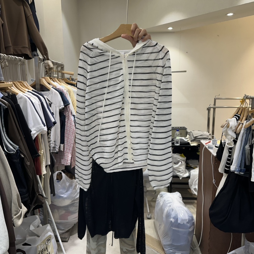 HIPTIQUE東大門㊣實拍女裝新款熱賣人氣休閑推薦25秋冬夾克兜帽HIPTIQUE夾克
