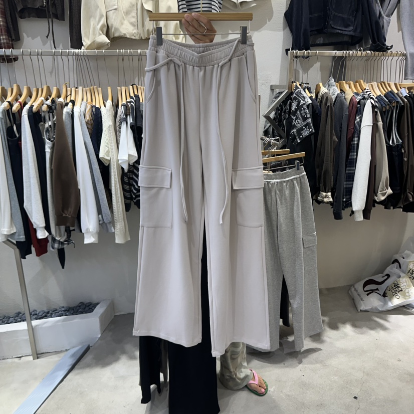 HIPTIQUE東大門㊣代購女士新品真品25秋冬職業休閑褲口袋棉布HIPTIQUE休閑褲圖色2