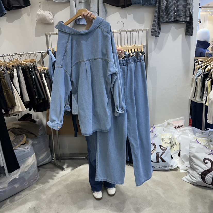 HIPTIQUE東大門㊣代購女士新款25秋冬時尚職業套裝兩件套套裝HIPTIQUE套裝