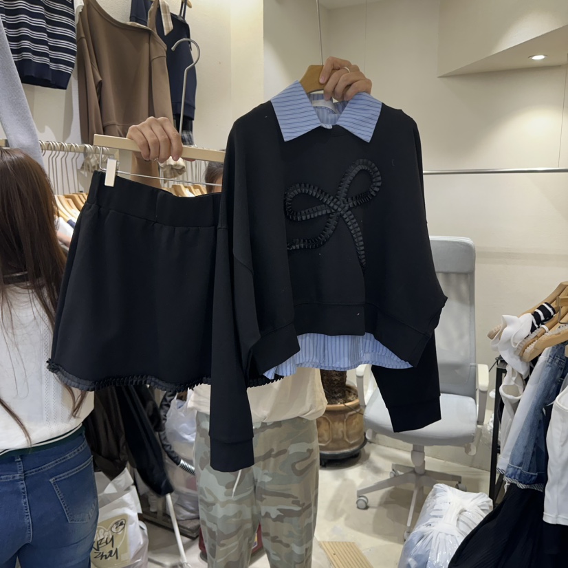 HIPTIQUE東大門㊣實拍女士新品推薦熱賣職業套裝兩件套套裝HIPTIQUE套裝圖色2