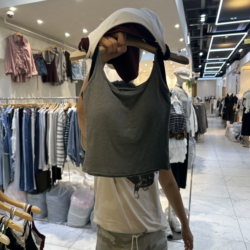HIPTIQUE韓國直郵㊣女士新品真品人氣25秋冬職業休閑吊帶背心HIPTIQUE吊帶/背心圖色3
