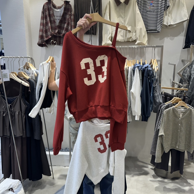 HIPTIQUE東大門㊣實拍女士新品時尚熱賣推薦職業25秋冬衛衣HIPTIQUE衛衣圖色3